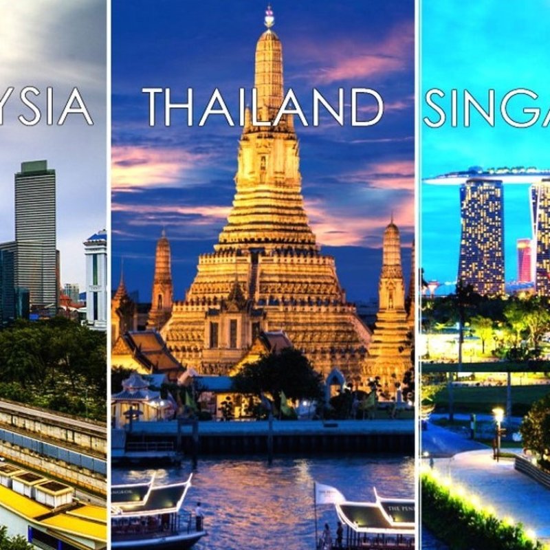 Улыбки Новогодней Азии - Малайзия, Сингапур и Таиланд